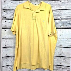 Polo Ralph Lauren Yellow Polo Shirt Men’s 4XLT